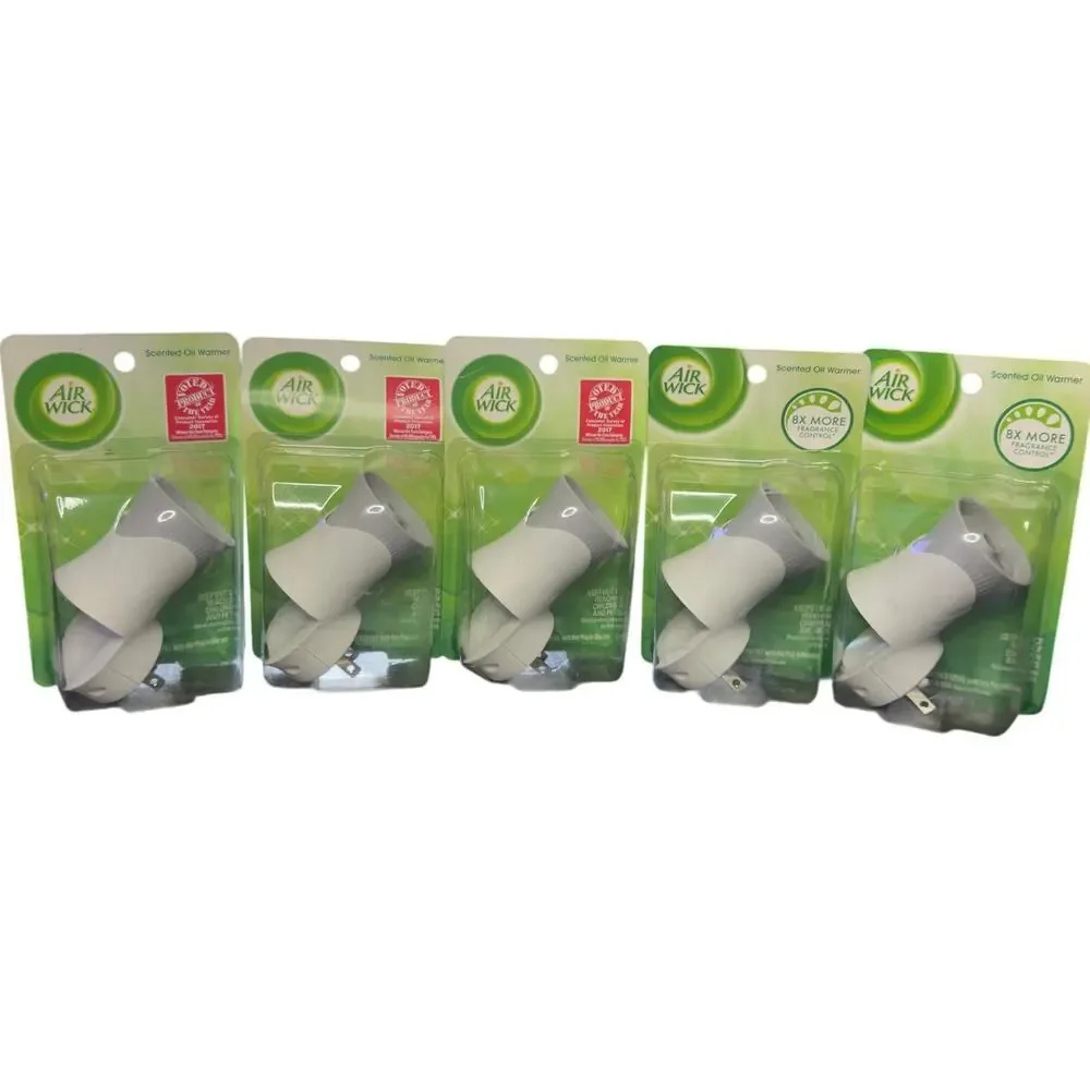 Lot Of 5‎ Air Wick 360 Degree Fragrance Release Warmer Air Freshener EM8122